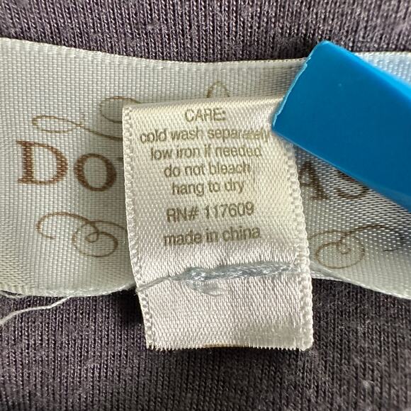 Downeast ALine Midi Skirt Gray Medium Layered Fairy Balletcore Grunge Academia - Picture 7 of 8